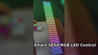 Maßgeschneiderter 5050 RGB LED-integrierter IC-adressierbarer LED-Streifen