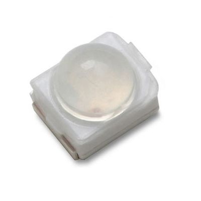 3528 SMD LED Kuppelobjektiv 60 Grad Rotes Abendessen helles 2000mcd LED-Chip-Diode für Ampeln