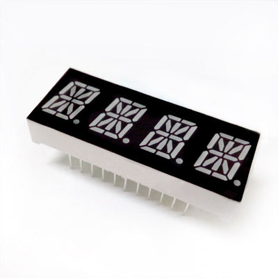 Alphanumerische 14-Segment-LED-Anzeige Praktische 4-Zeichen 16-Segment