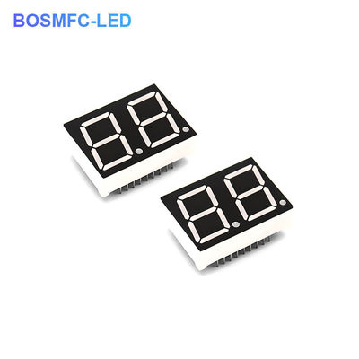 0.28-Zoll 2-Zahl 7-Segment LED-Display Rot gemeinsame Anode und Kathode