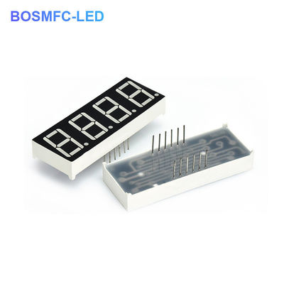 Schwarzes Gesicht 4 Ziffer 7 Segment LED-Display Modul 0,56 Zoll praktisch