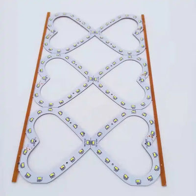 Anpassen von Star PCB mehrschichtiger LED-Schaltplatte, FR4 Aluminium PCBA-Board mit LEDs