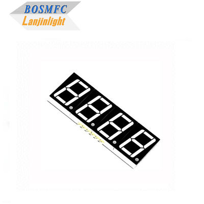 Schwarzes Gesicht 4 Ziffer 7 Segment LED-Display Modul 0,56 Zoll praktisch