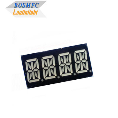 Alphanumerische 14-Segment-LED-Anzeige Praktische 4-Zeichen 16-Segment