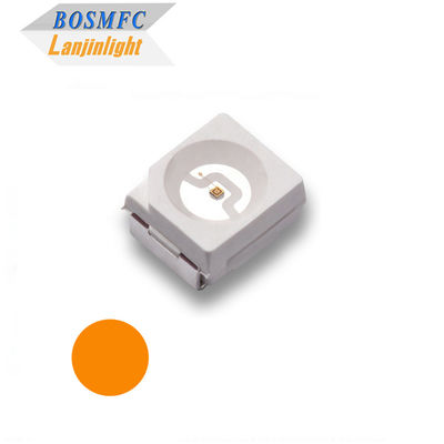 Dauerhafte PLCC2 3528 SMD LED helle Orange 605nm Mehrzweckdiode