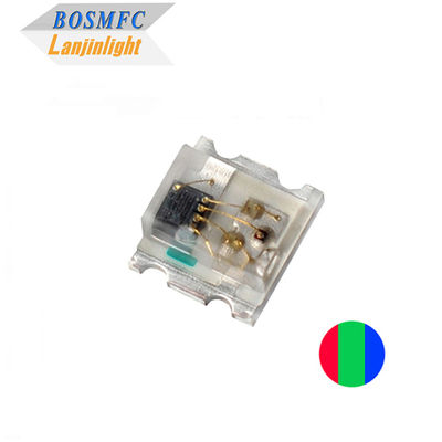 12mA 0807 RGB LED eingebaut in IC 5v Anti-statische 0805 Multikolor LED SMD