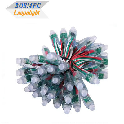 RGB-Full-Colour-Programmierbares DC5V-LED-Modul WS2811 12mm Wasserdicht IP68 Smart Pixel Weihnachtslichter Rgb-Stringlichter