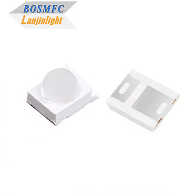 Kleiner Blickwinkel 30 Grad 60 Grad 6000mcd Blau 2835 SMD LED mit Kuppellinse für Verkehrs-LED-Schilder