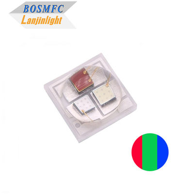 3W 3535 RGB LED 120 Grad Kuppel Linsen 3 In 1 Vollfarbe Keramik Hochleistungs SMD LED Fabrik verkaufen