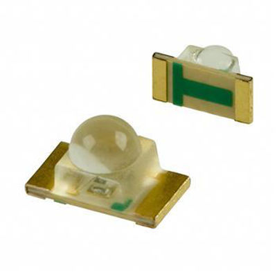 Warmweißkaltweiß 3216 SMD Kuppelobjektiv 60 Grad 1206 LED für Indikatorbeleuchtung