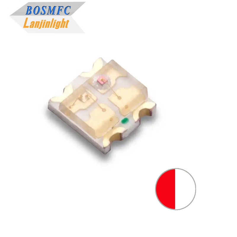 1615 Mehrzweck-Bi-Color SMD LED 0603 Rot-Weiß-Licht Wärmeverteilung
