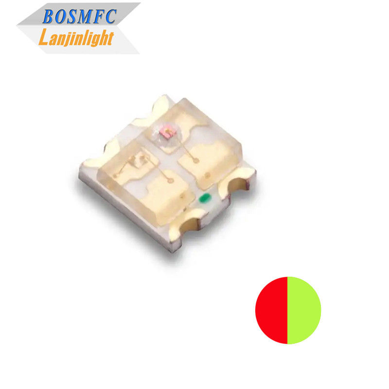 Praktische 0,06W 0603 SMD LED Zweifarbig Rot Und Gelb Grün Wellenlänge 568-576nm 1615