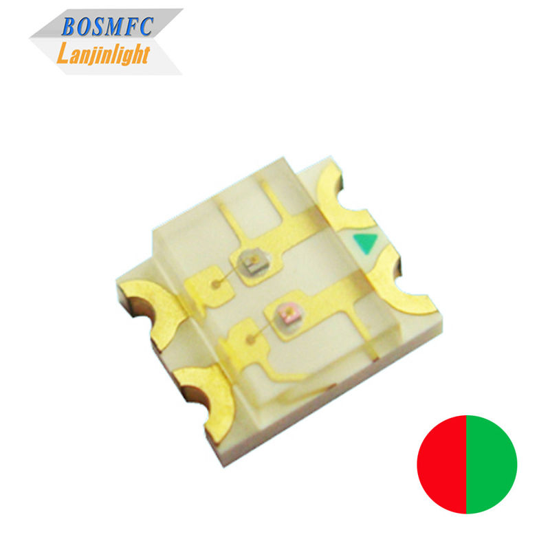 3228 Oberflächenaufbau Bi Farbe 1206 SMD LED Rot und Grün Licht 20mA