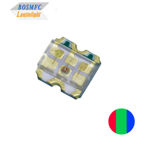 PLCC6 1615 dreifarbige LED 0,4 mm T Dicke 0603 RGB SMD LED Für Waschlicht