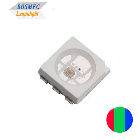 RDC12V PLCC6 5050 RGB LED IC Antrieb Mehrfarbiger SMD LED SK6812 / WS2812B IC