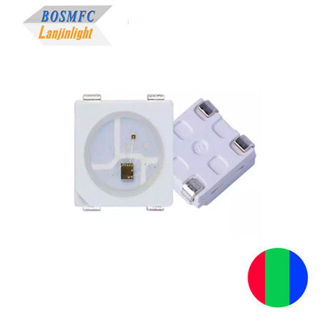 IC eingebaute 4Pin Smart 5v SMD 5050 RGB SMD LED ws2813 Ws2812 PLCC4 dreifarbige Chip Led For Led-Display
