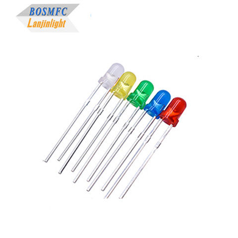 3mm Durch Loch LED alle Farben F3 Dip LED Praktisch für Innenbeleuchtung