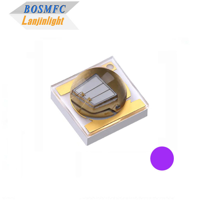 3W 3535 Oberflächenmontage UV LED Chip Hochleistungs-UVA UVC 365nm Für UV-Heilung