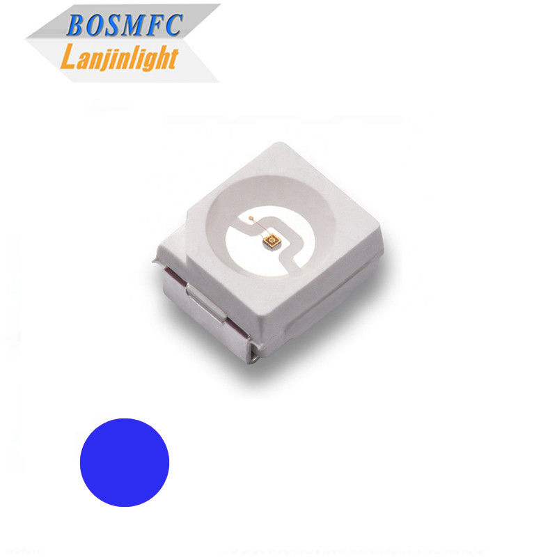20mA 3528 SMD LED Blau Ausstrahlungslicht gut Wärmeverlust Für LED-Band