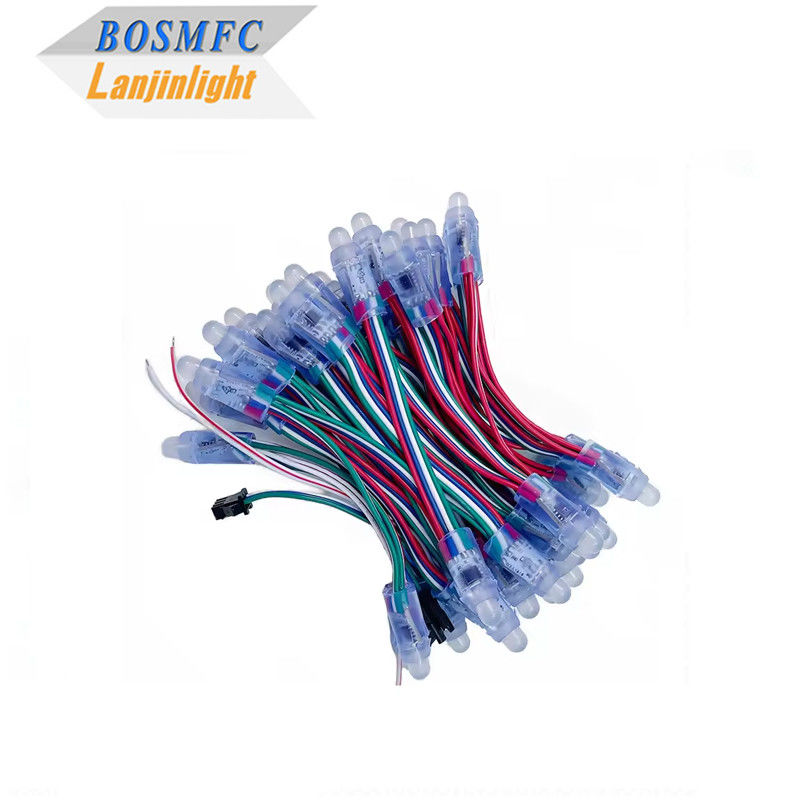 Fabrik-Full-Color-Programmierbar DC5V WS2811 RGB Pixel-Lichtstring Wasserdicht IP68 9mm 12mm Led-String