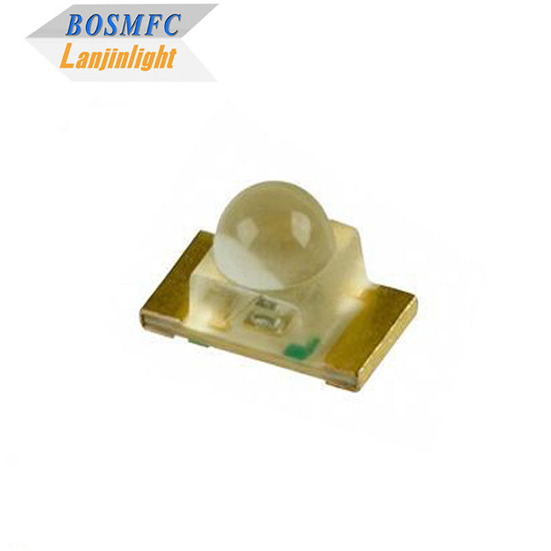 Warmweißkaltweiß 3216 SMD Kuppelobjektiv 60 Grad 1206 LED für Indikatorbeleuchtung
