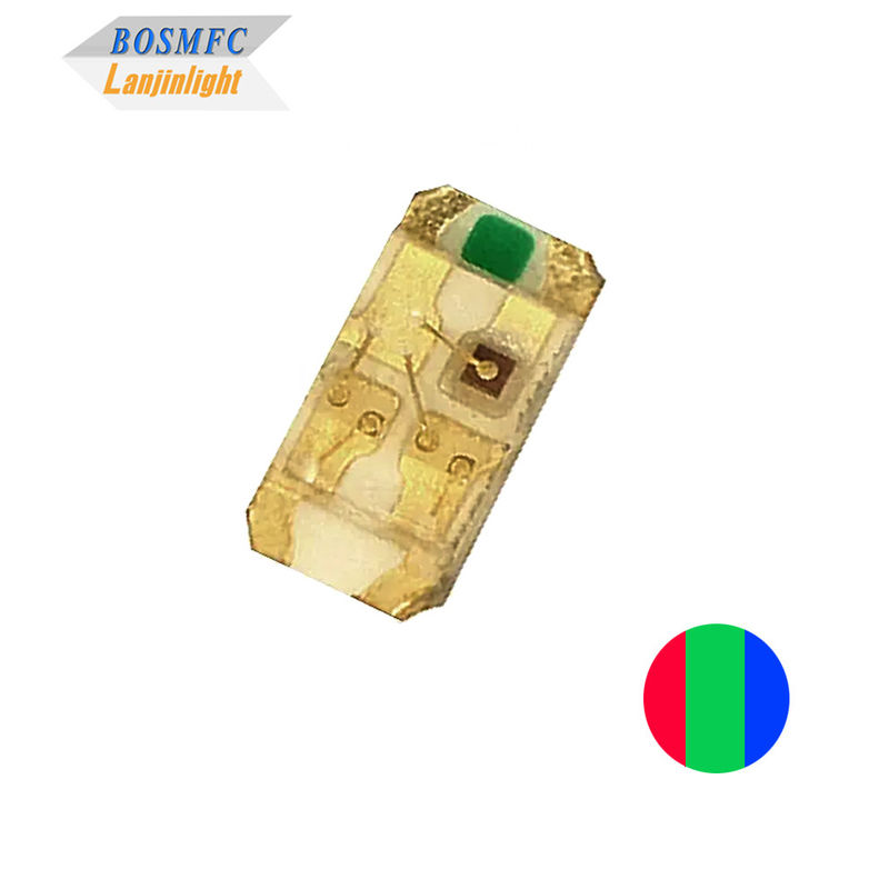 0603 RGB LED Sanan-Chips 1608 SMD Dreifarbig (rot, grün, blau)