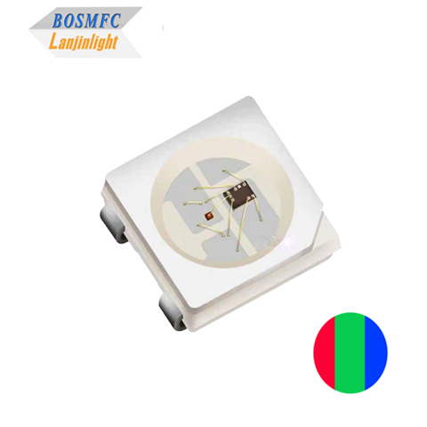 3.5V-5.5V 5050 RGB LED mit WS2812B IC Mehrfarbiges Dauerhaftes SK6812