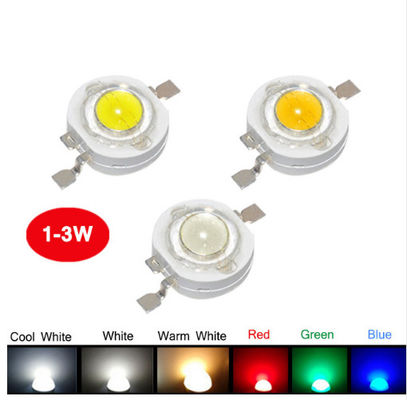 1W 140ml Hochleistungs-LED-Chip-Lampe 3W Superweiß für Blitzlicht