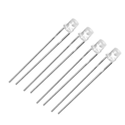 Flat Top UV LED Chip Diode 3mm durch Loch 365nm für Schmuckdetektion