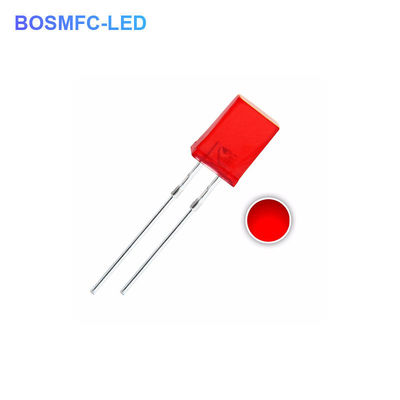 1.8V-2.4V LED Rot durch Loch LED 2x5x7mm Indoor Lighting LED Diode