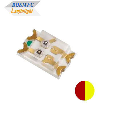 Anti-statische Bi-Farbe 0805 SMD LED Chip 2012 tiefrot 660nm & gelbes Licht