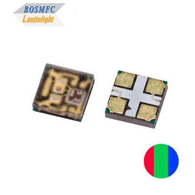 Superhelle Mehrfarbe PLCC4 2020 RGB LED 12mA Eingebettete IC Individuelle intelligente Steuerung