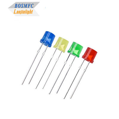 5 mm Flat Top Through Hole LED Diffus 100 Grad Blickwinkel