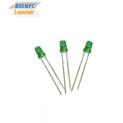 3mm Dip LED Grünes Licht LED Licht emittierende Diode 5V Wellenlänge 520nm-535nm