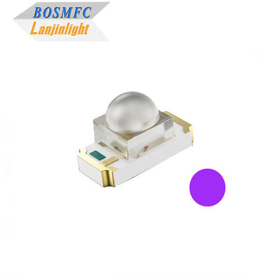 1206 SMD UV LED Chip Dome Lens 405nm UVA Lichtdiode für 3D-Drucker