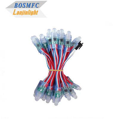 RGB-Full-Colour-Programmierbares DC5V-LED-Modul WS2811 12mm Wasserdicht IP68 Smart Pixel Weihnachtslichter Rgb-Stringlichter