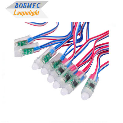 RGB-Full-Colour-Programmierbares DC5V-LED-Modul WS2811 12mm Wasserdicht IP68 Smart Pixel Weihnachtslichter Rgb-Stringlichter