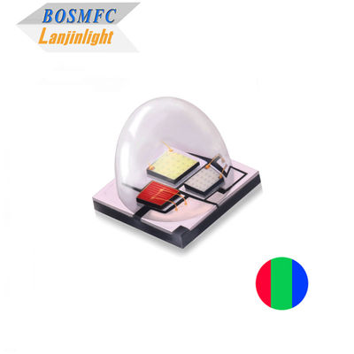 9W Hochleistungs-LED 5050 RGB LED 60 Grad Kuppel Linsen SMD Diode für Außenlicht