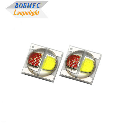 2W 3535 SMD LED Dome Lens 30 Grad Bi Farbe Rot und Weiß 350mA Hochhelligkeit LED Diode
