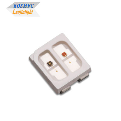 3528 SMD LED Dual-Color Rot 620nm + 860nm Infrarotlicht, konzipiert für ästhetische Therapie, synergistische Hautbehandlung und Schmerzlinderung.