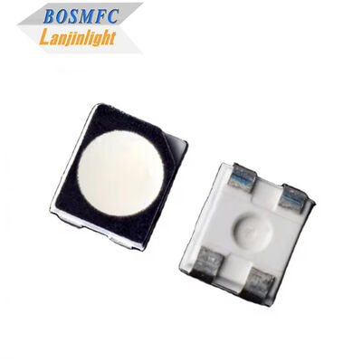 3528 Dreifarbige SMD-LED-RGB-PLCC-4-Lichtausstrahldiode mit schwarzem Gehäuse für Hintergrundbeleuchtung und Indikator