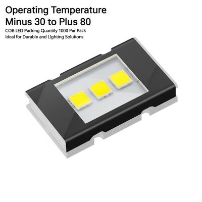 Betriebstemperatur Minus 30 bis Plus 80 COB LED Verpackungsmenge 1000 pro Packung Ideal für langlebige und Beleuchtungslösungen